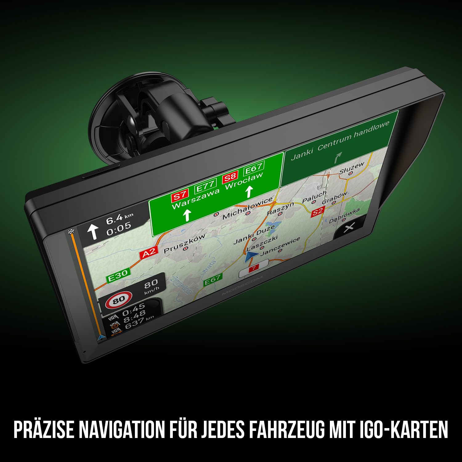 Modecom Freeway CX 9.3 Plus Navigationsgerät 9 Zoll iGO Europa