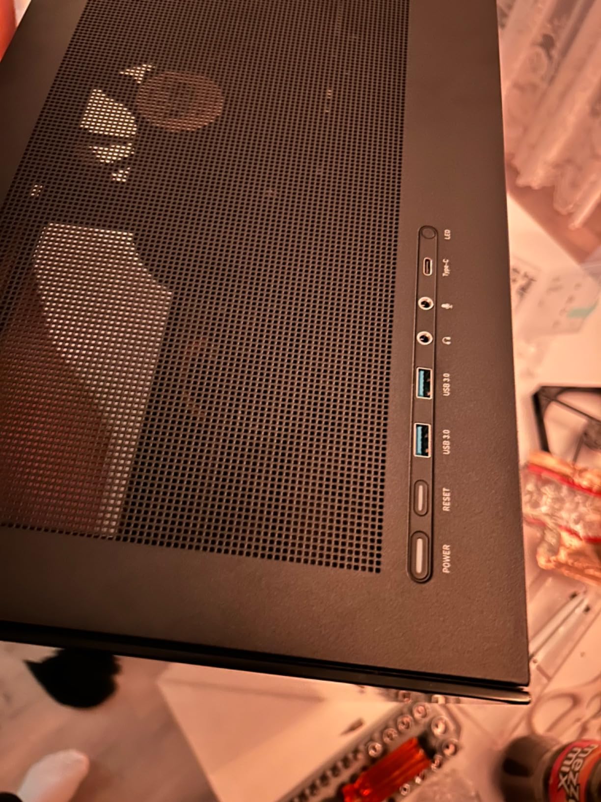 Xilence Gaming XG171 Gleam Midi Tower PC Gehäuse ARGB schwarz