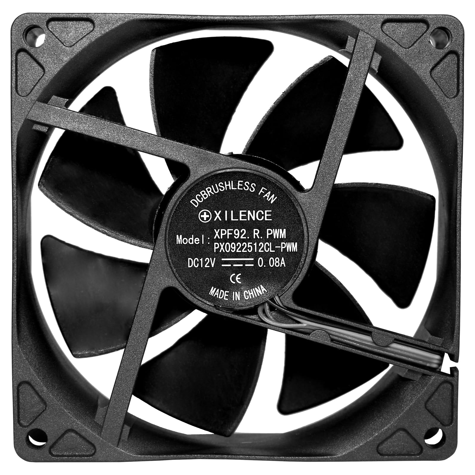 Xilence XPF92.B.PWM 92mm Gehäuselüfter PWM leise