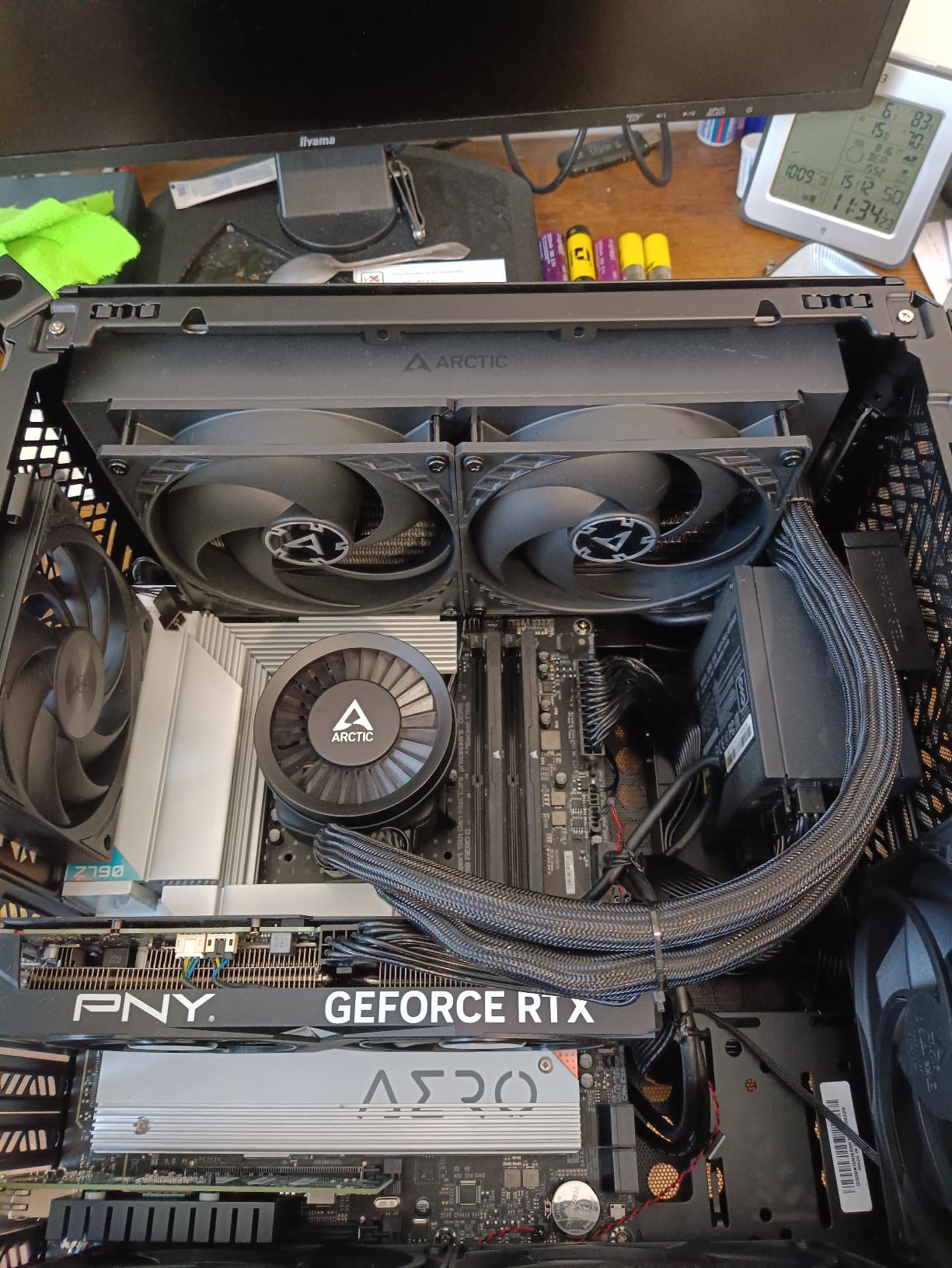 Cooler Master Qube 500 Flatpack PC-Gehäuse ATX schwarz