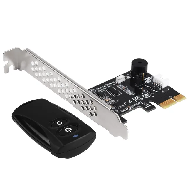 SilverStone SST-ES02-PCIe Funk-Fernbedienung PC Power Reset