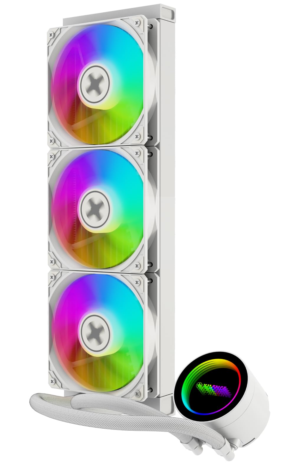 Xilence LiQuRizer RGB Wasserkühlung 360mm weiß 350W