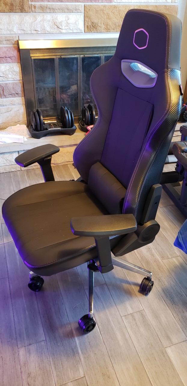 Cooler Master Caliber X1 Gaming-Stuhl schwarz 150 kg