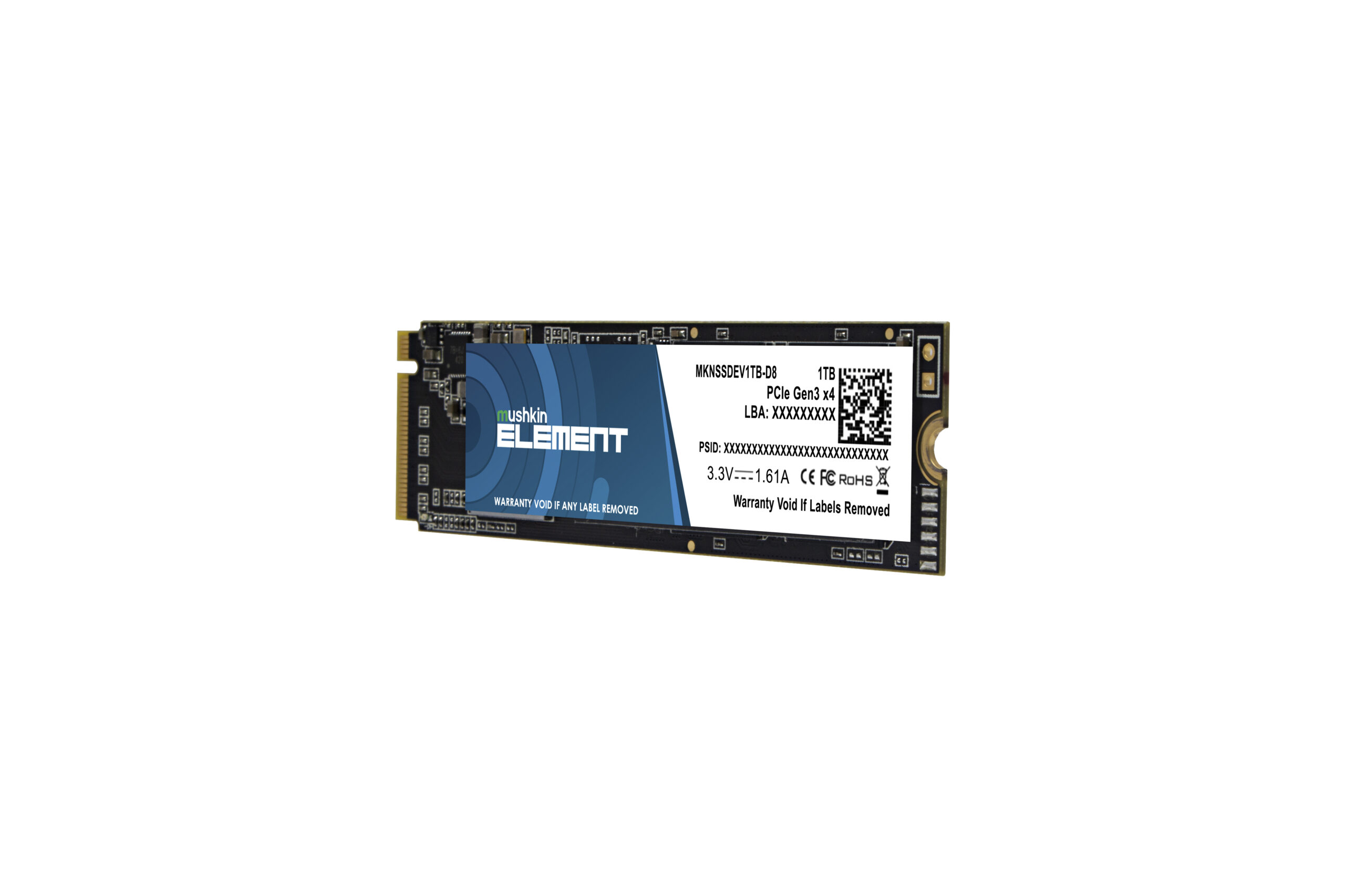 Mushkin Element 1TB SSD Interner Speicher MKNSSDEV1TB-D8