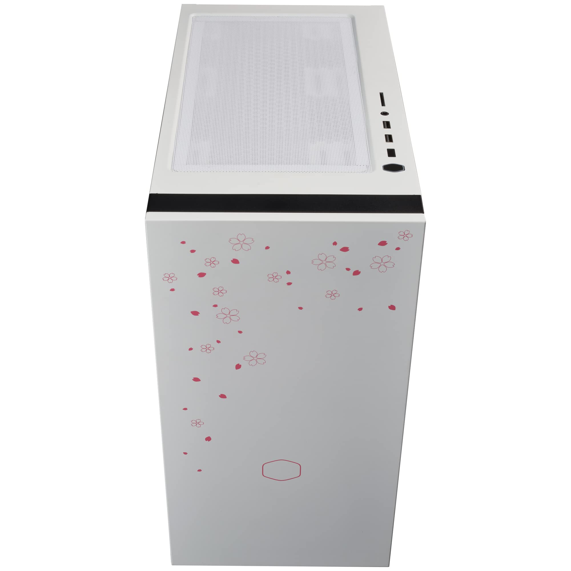 Cooler Master Silencio S400 Sakura Mini-Tower Gehäuse weiß