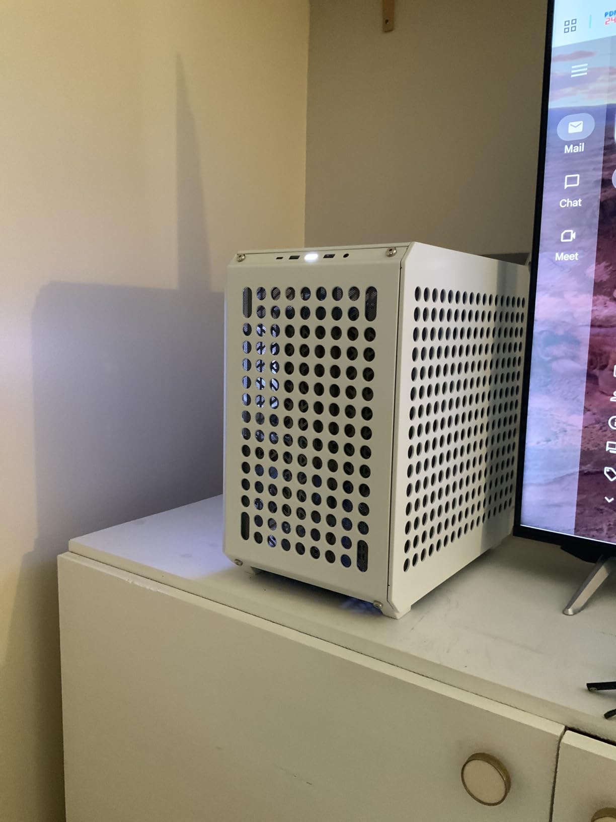 Cooler Master Qube 500 Flatpack PC-Gehäuse ATX schwarz