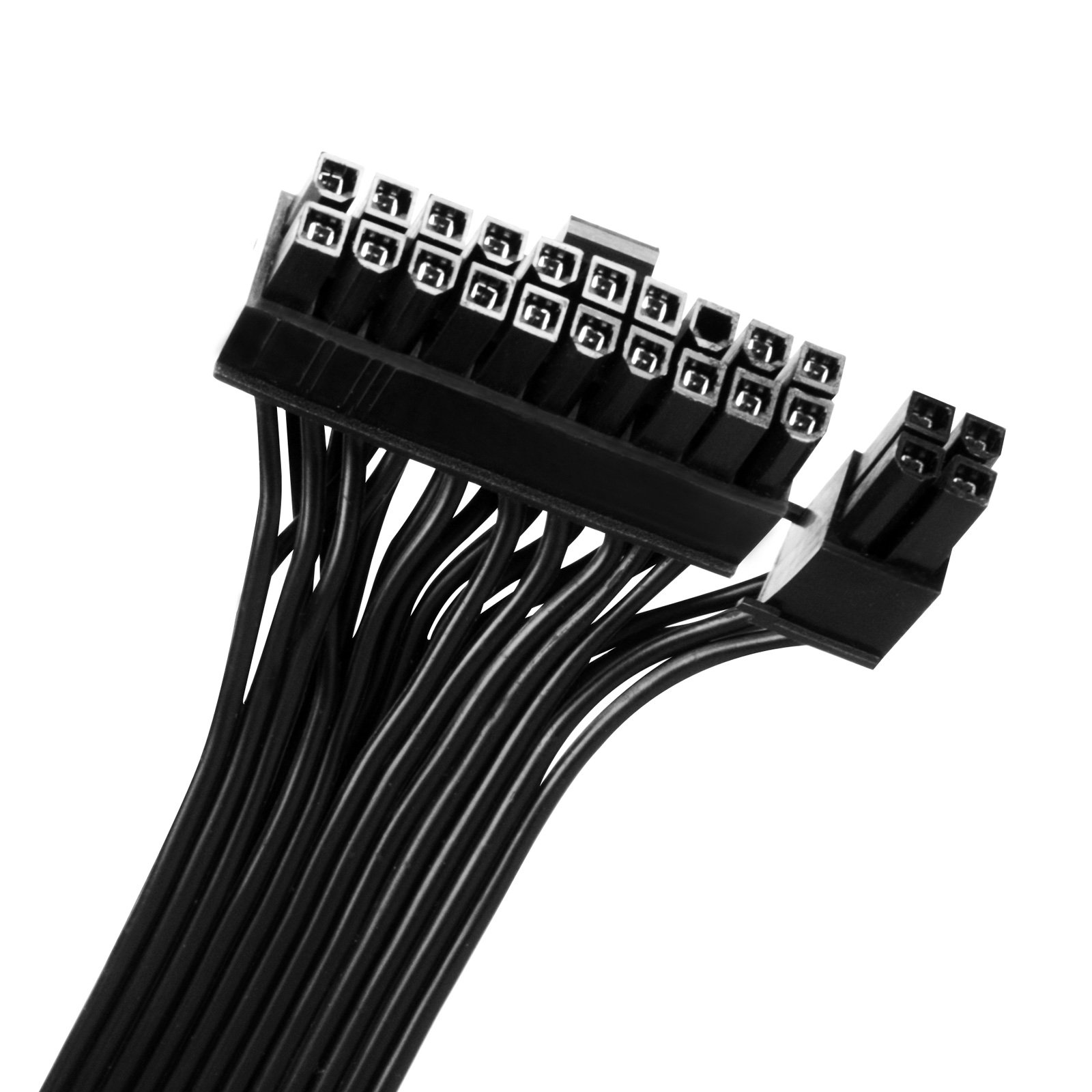 SilverStone Essential PP05-L Kabel-Set modular Flachkabel schwarz