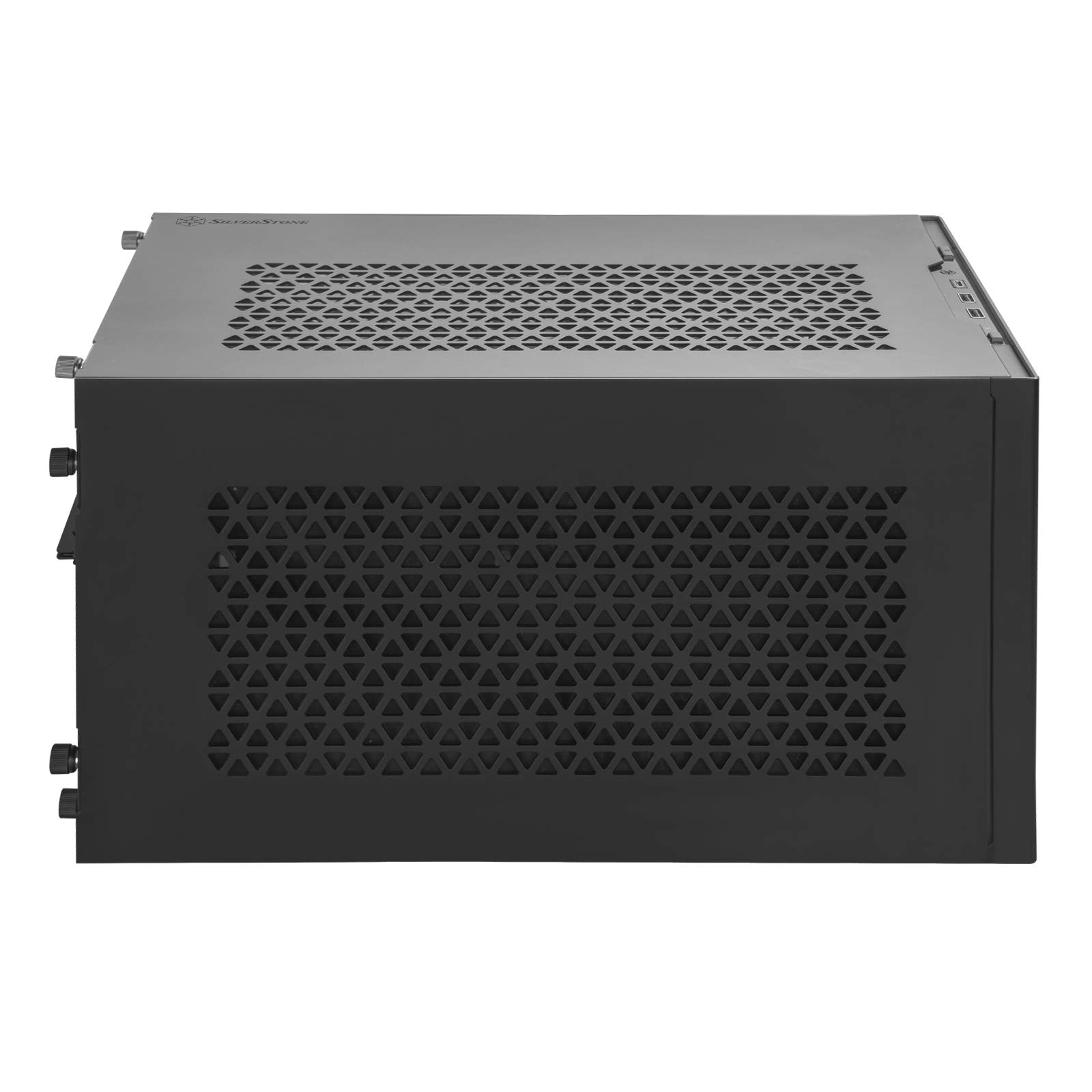 SilverStone SUGO SG15B Mini-ITX Gehäuse Cube schwarz
