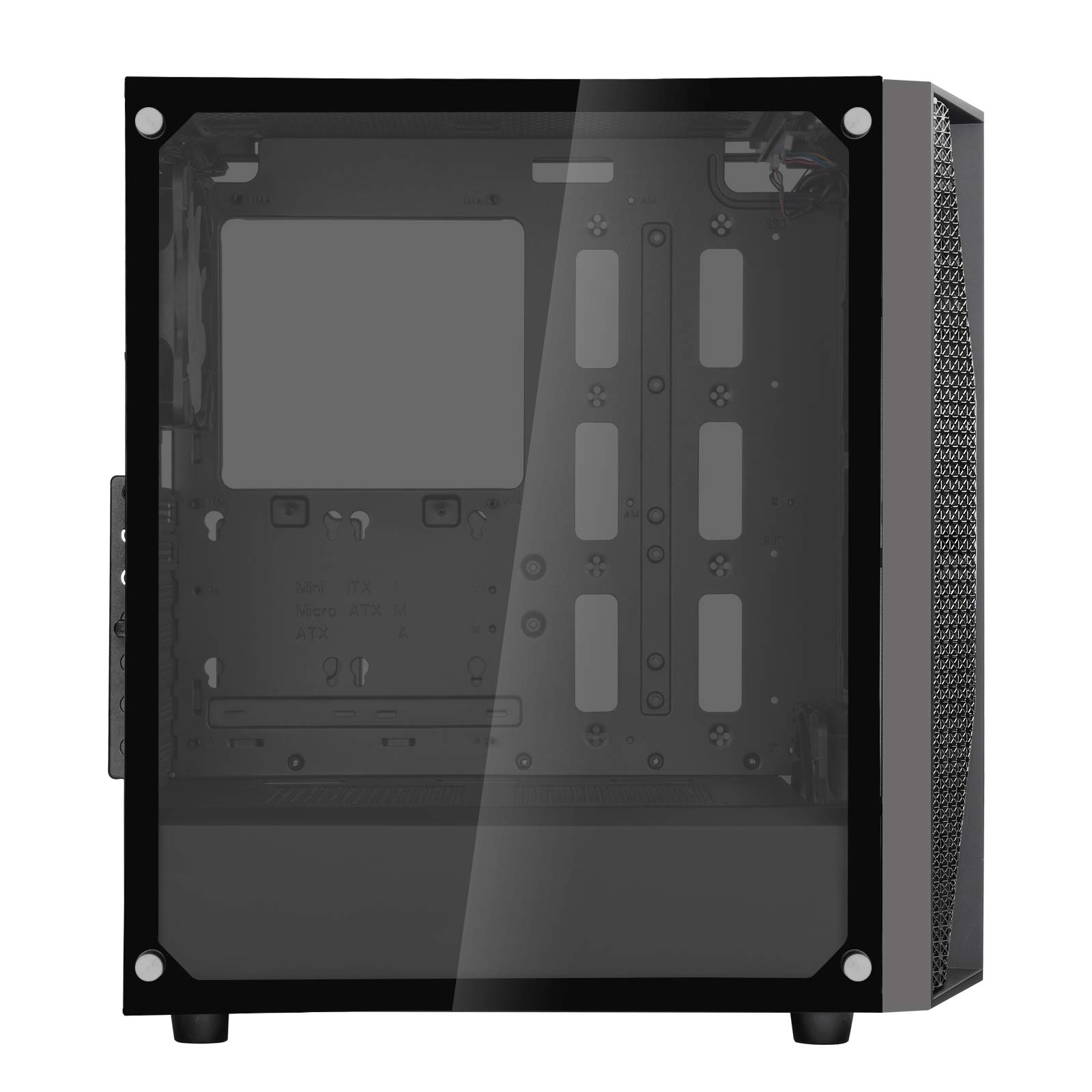 SilverStone FARA B1 RGB ATX Gehäuse schwarz Glas 2x RGB