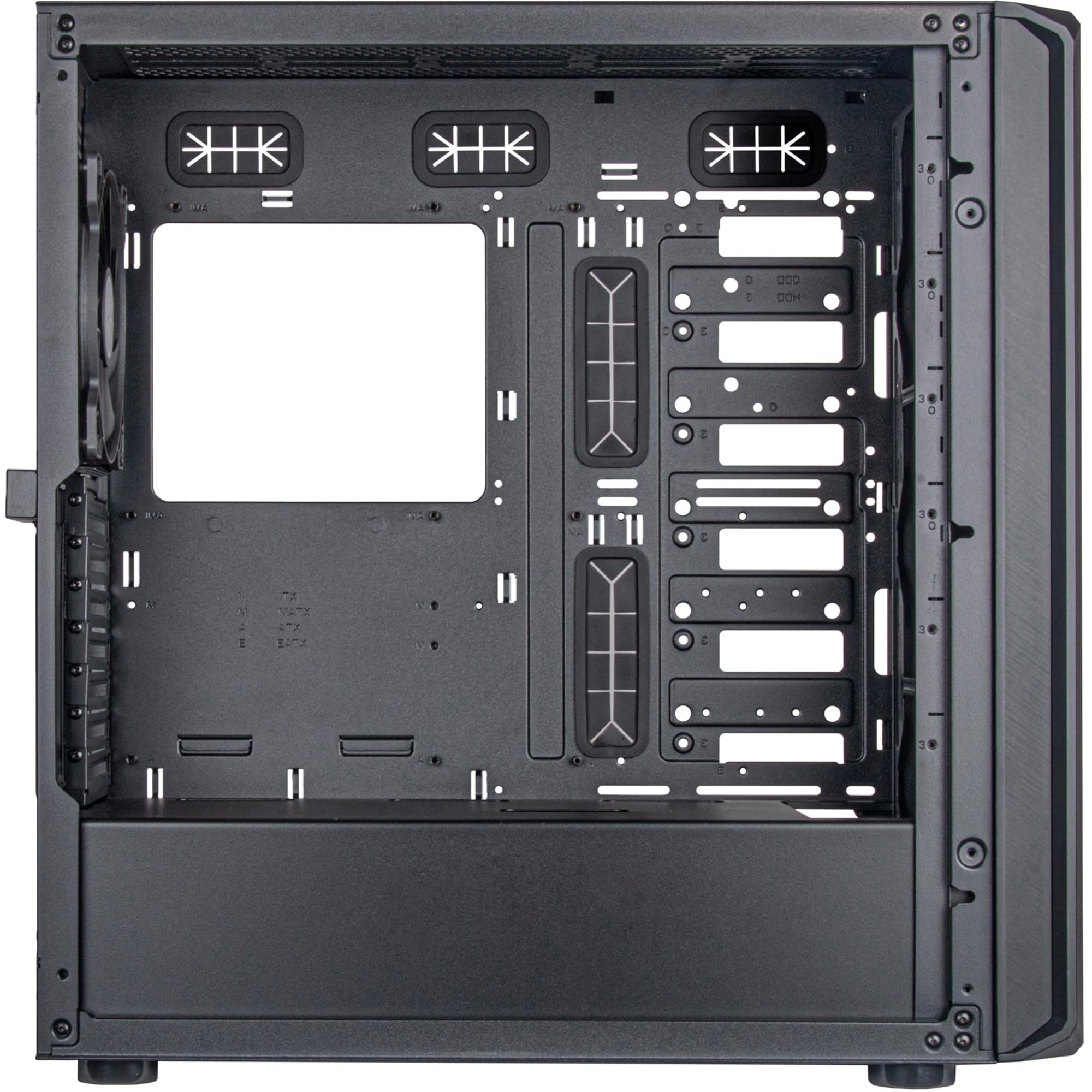 SilverStone SETA D1 Midi Tower PC-Gehäuse schwarz