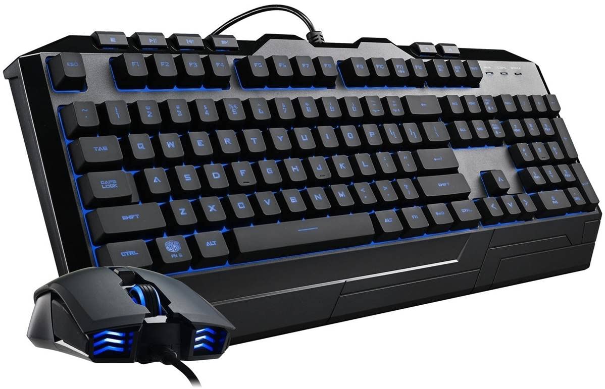 Cooler Master Devastator 3 Combo Tastatur Maus DE LED