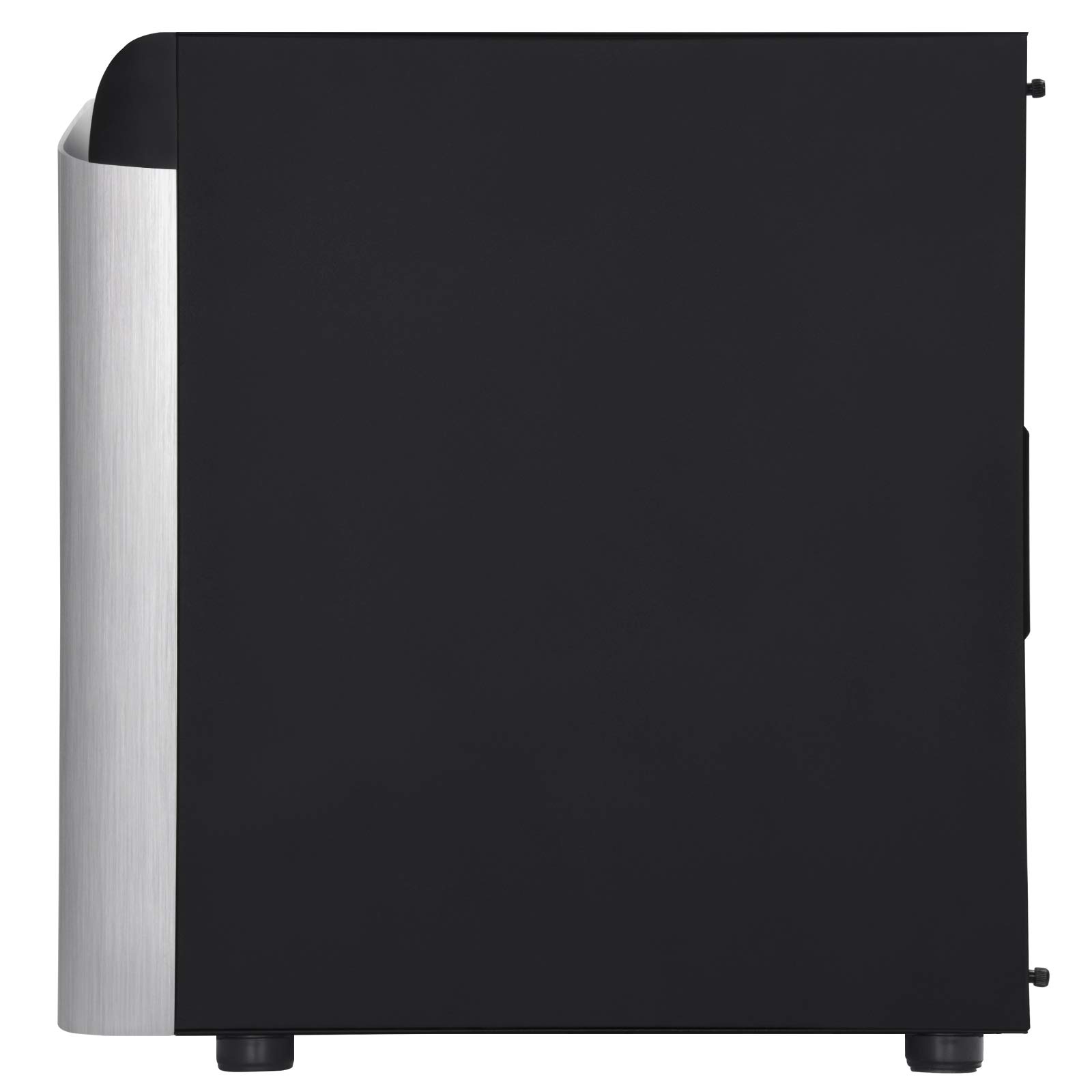SilverStone SETA A1 Mid-Tower ATX-Gehäuse Glas Silber