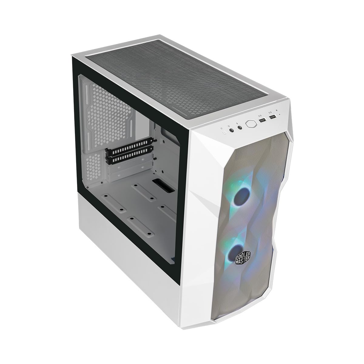 Cooler Master TD300 Mesh White Mini-Tower Gehäuse ARGB