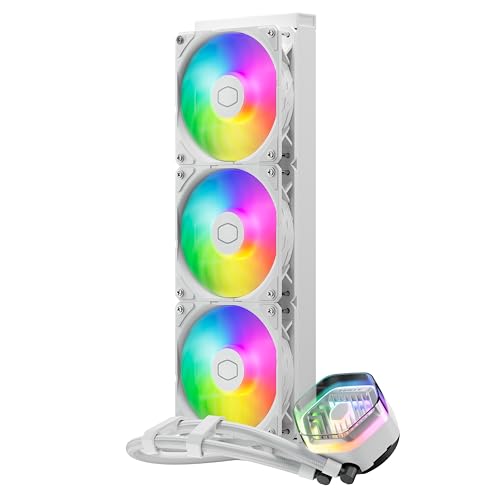 Cooler Master MasterLiquid Atmos 360 Wasserkühlung weiß ARGB