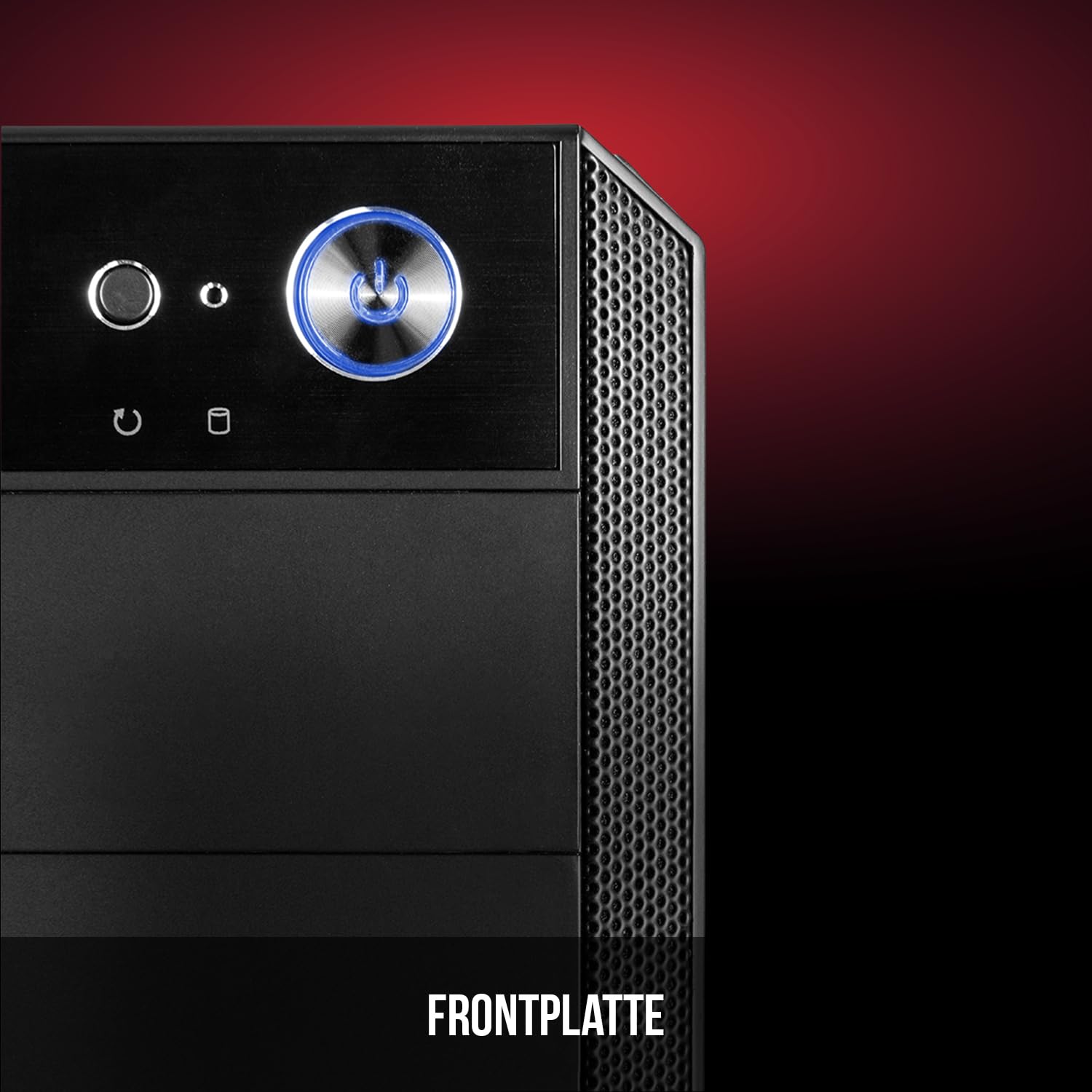 Modecom Oberon Pro LE Midi Tower schwarz PC Gehäuse