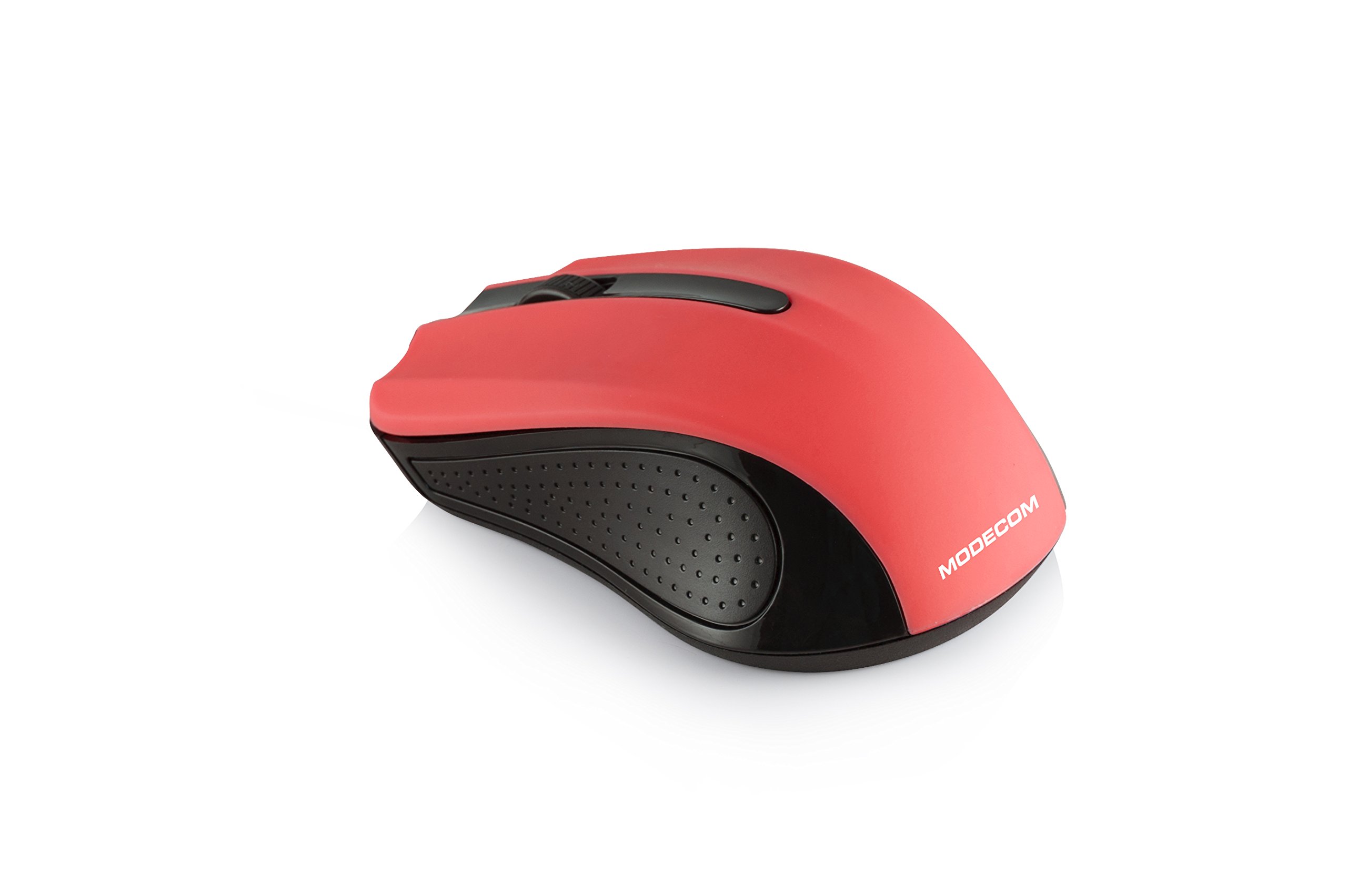 Modecom MC-WM9 Funkmaus Schwarz-Rot 1200 DPI