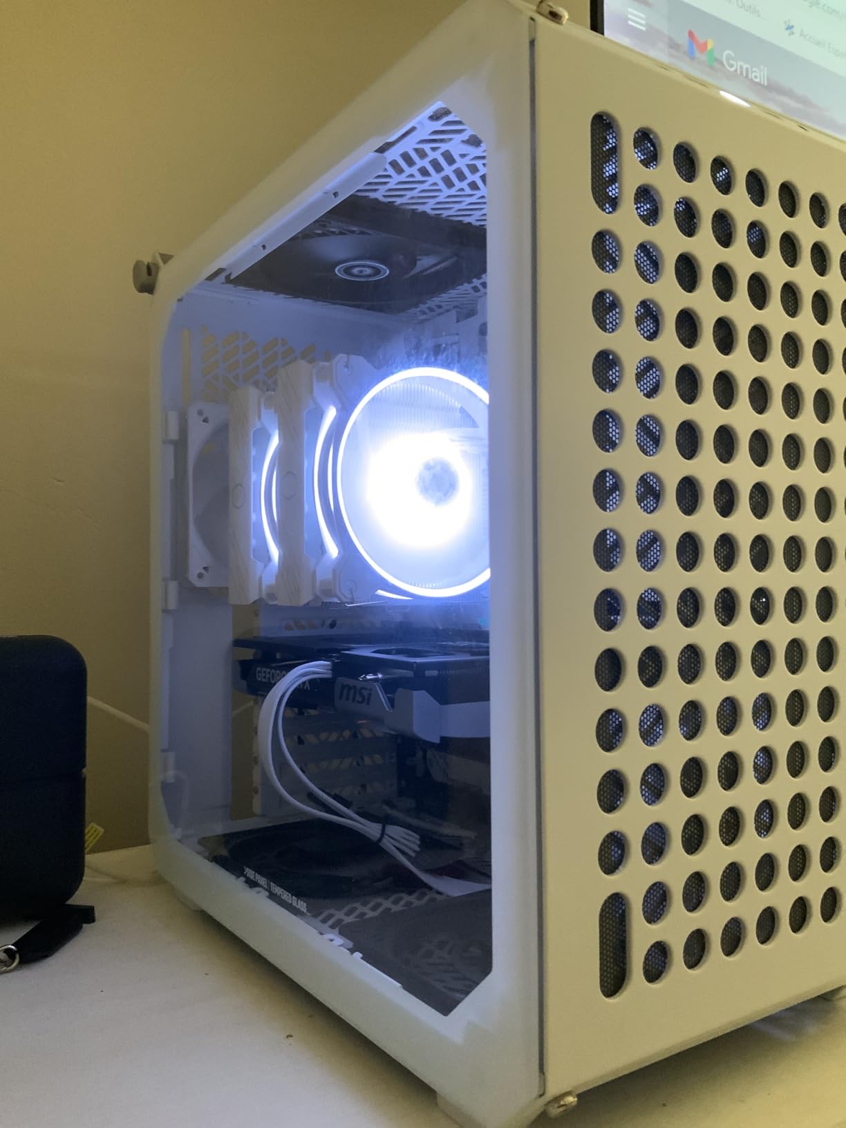 Cooler Master Qube 500 Flatpack PC-Gehäuse ATX schwarz