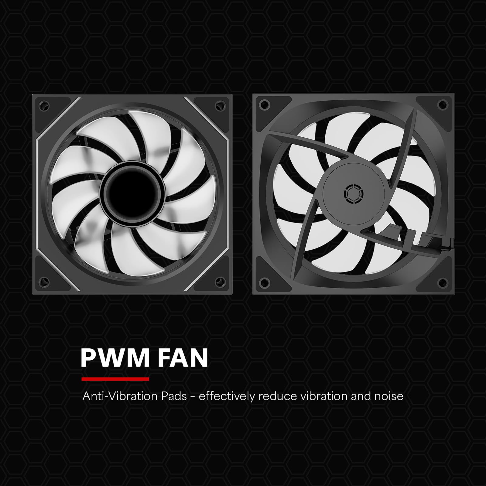 Xilence XPF120U.ARGB 120mm Gehäuselüfter ARGB PWM