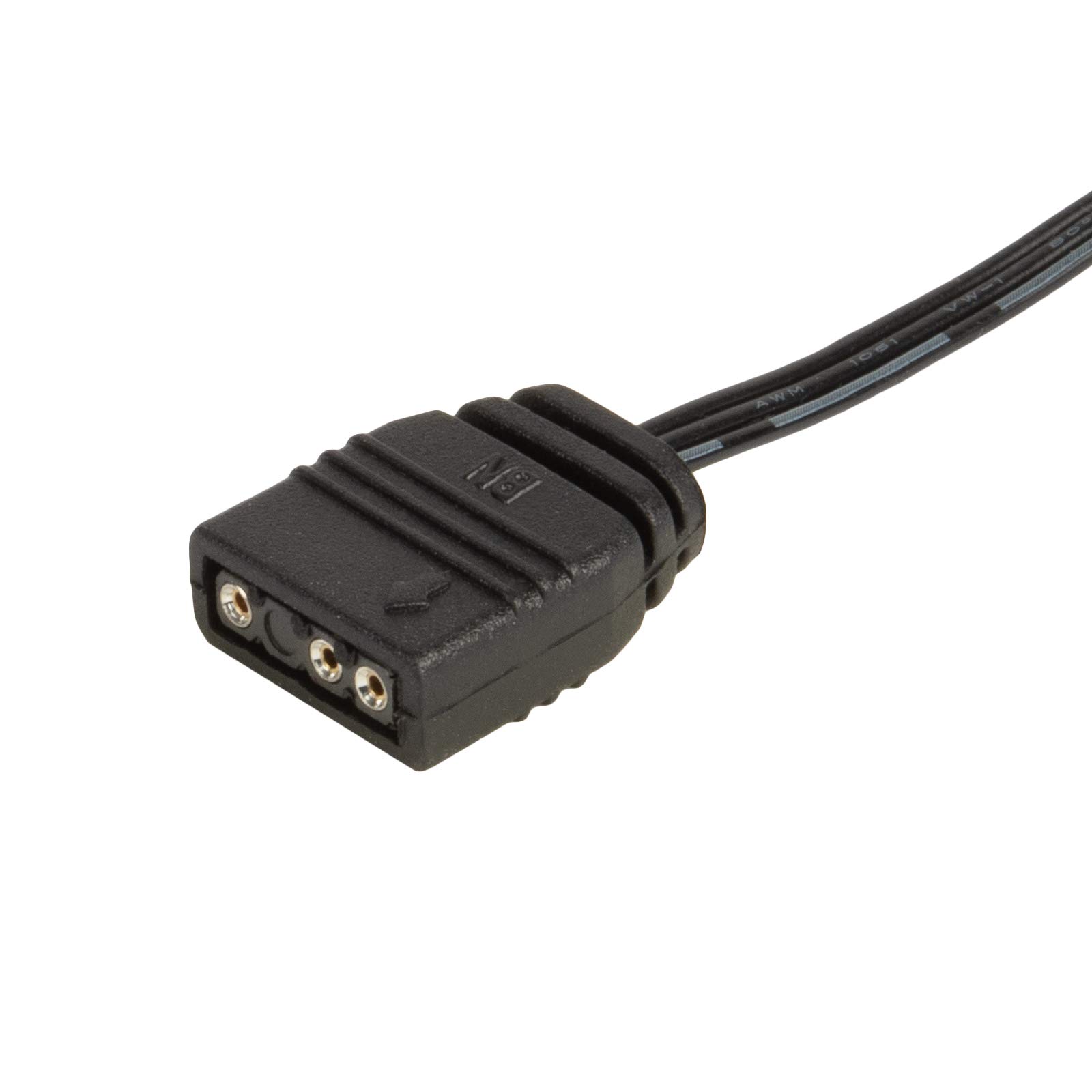 SilverStone CPL03 ARGB Verteilerkabel 1-zu-4 schwarz