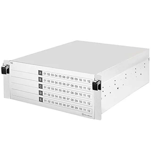 SilverStone RMB41-W 4U SSD-Schrank 60x 2,5 Zoll Silber
