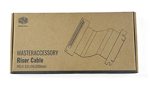 Cooler Master PC Case Accessories Premium Riser-Kabel PCIe x16