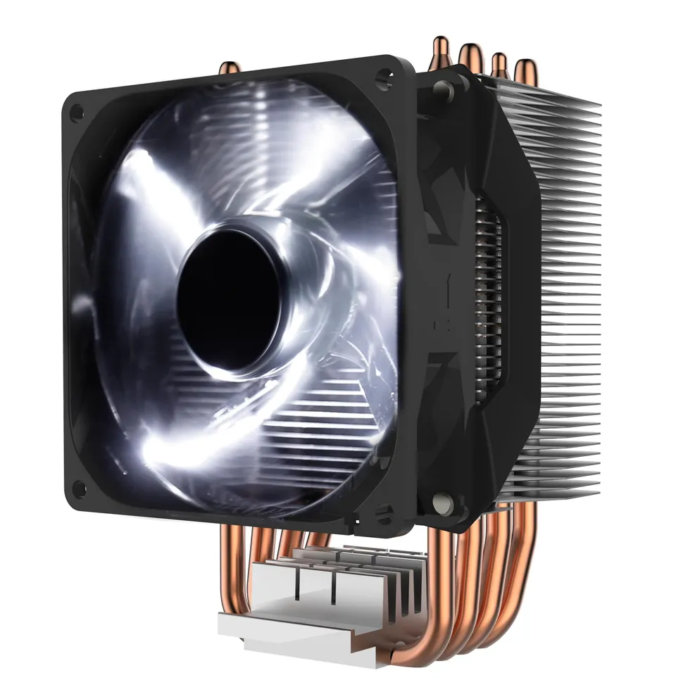 Cooler Master Hyper H411R CPU-Kühler Low-Profile White LED