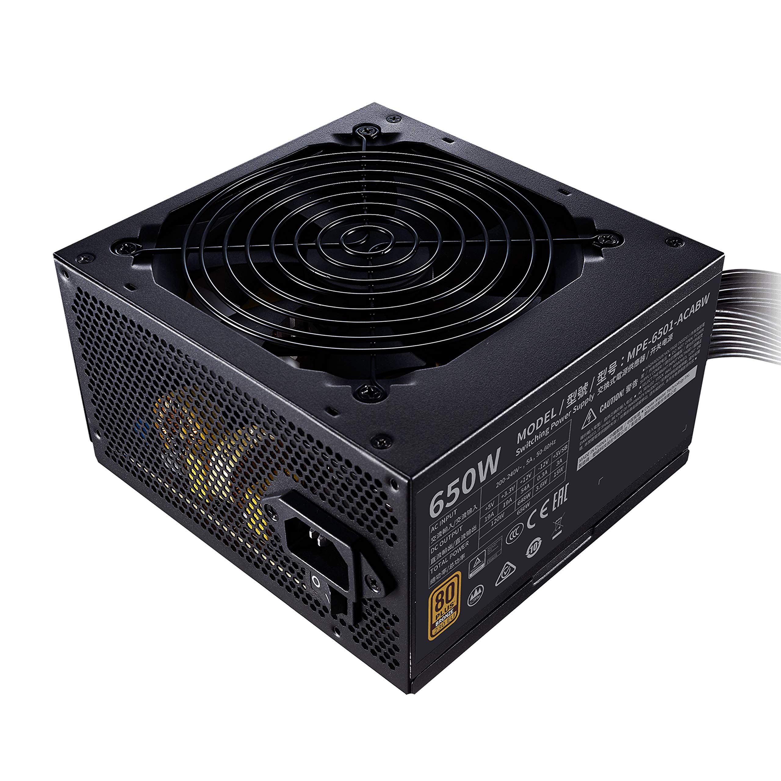 Cooler Master MWE 650 Netzteil 650W White 230V ATX