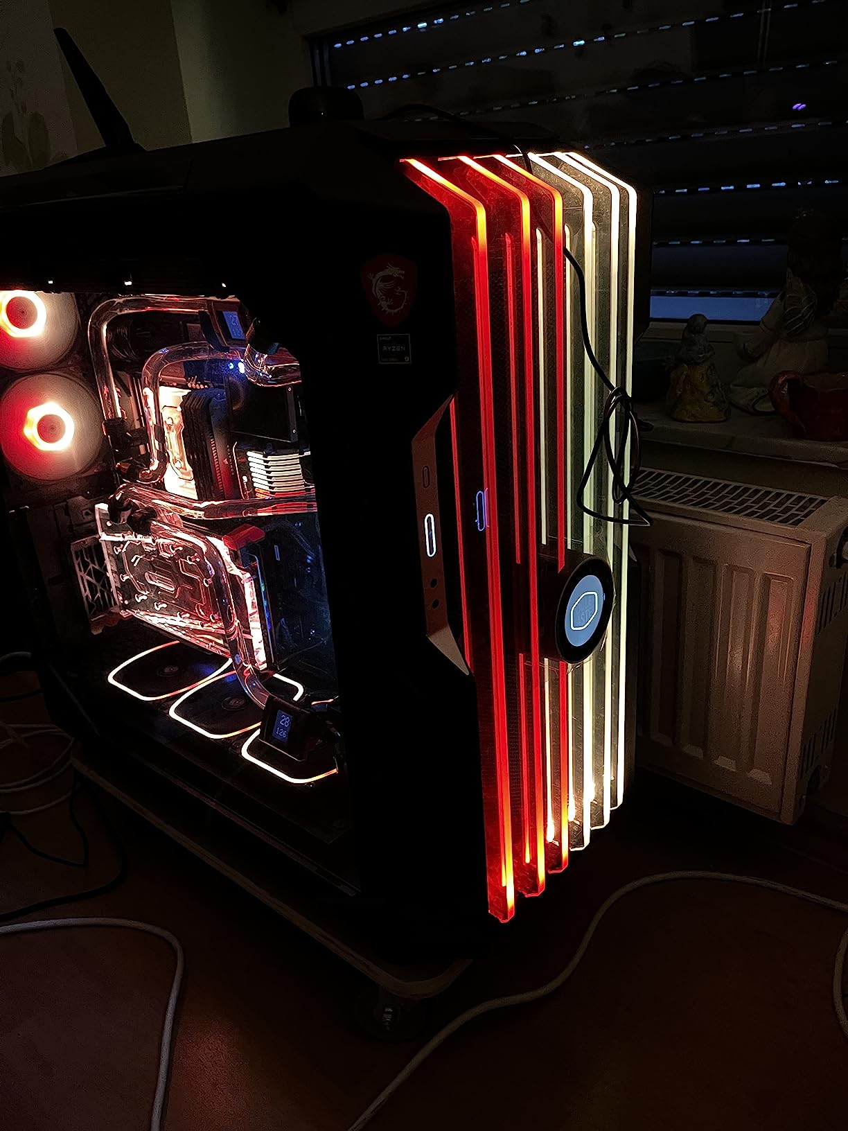 Cooler Master HAF 700 EVO Gehäuse Titangrau Big-Tower