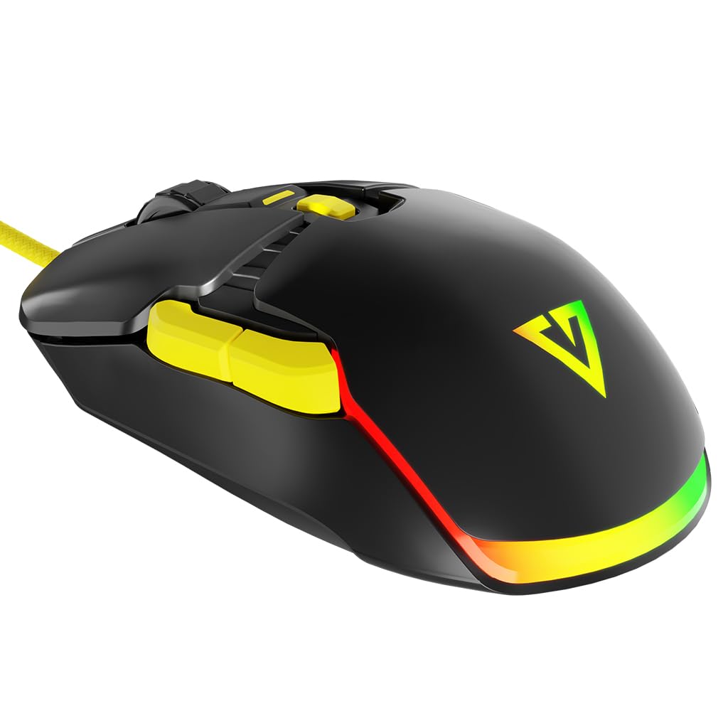 Modecom Volcano Jager Gaming Maus kabelgebunden RGB 12000 DPI