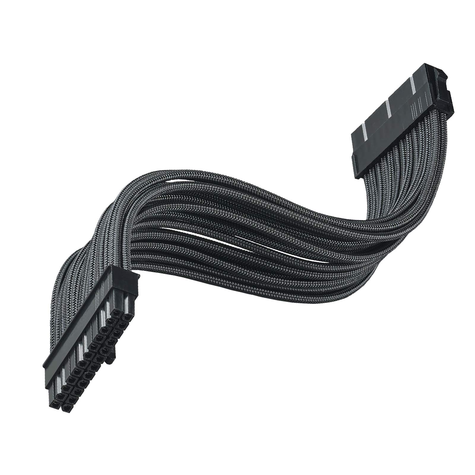SilverStone PP07E-MBB ATX Kabel 24-Pin schwarz 30cm