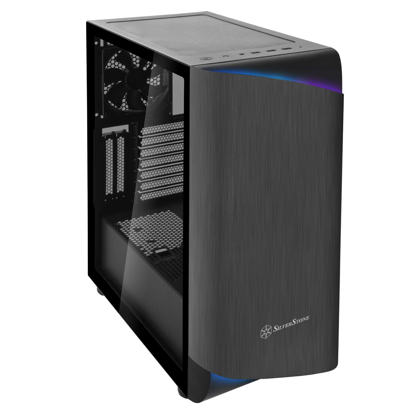 SilverStone SETA A1 Midi Tower Gehäuse Schwarz