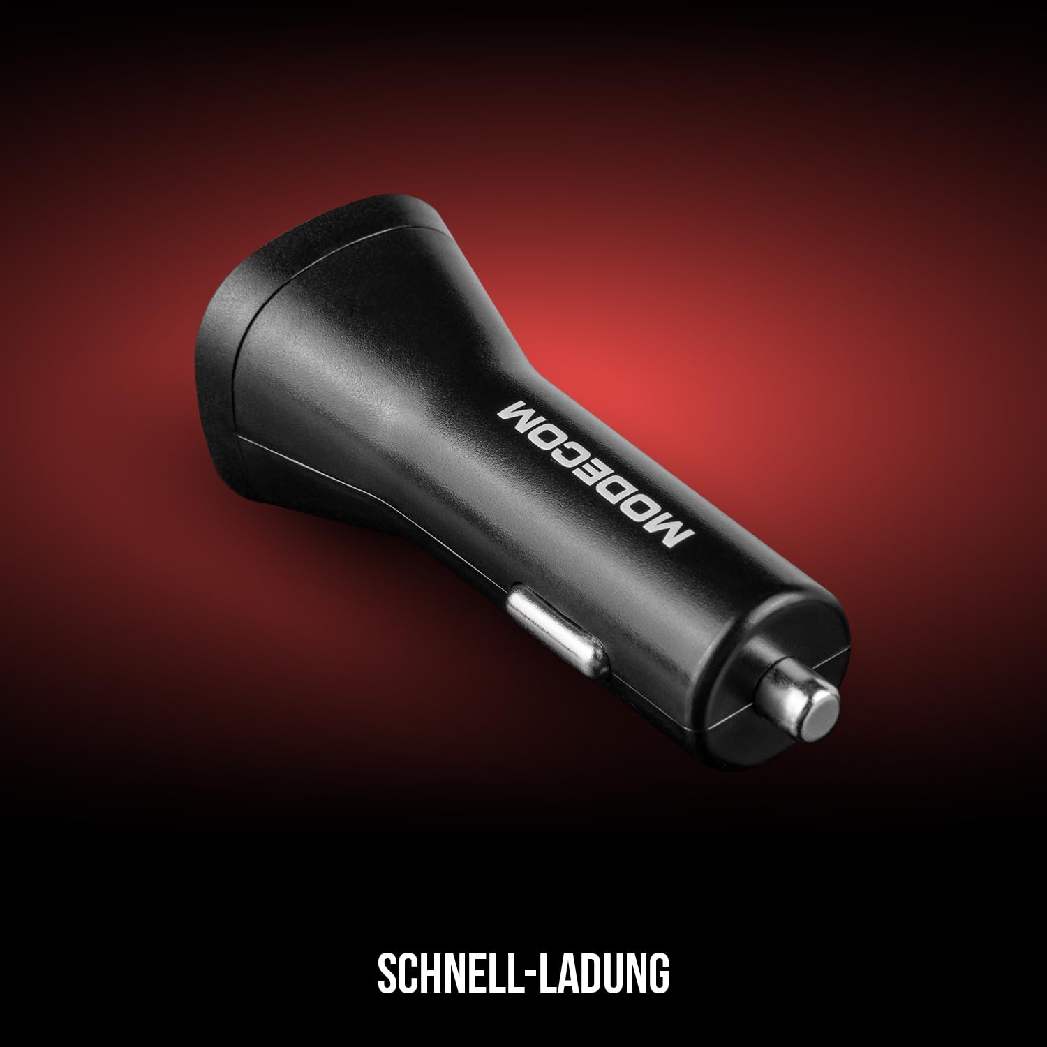 Modecom KULC Royal Kfz-Ladegerät USB-C QC 3.0 schwarz