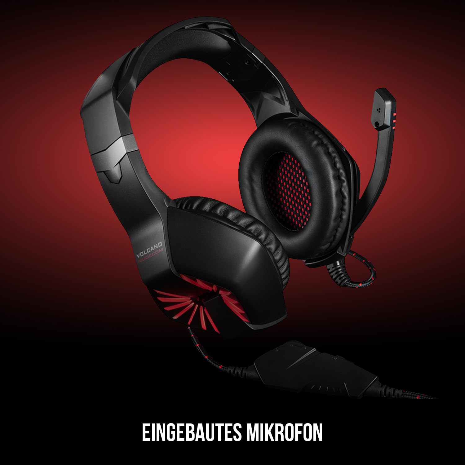 Modecom Volcano MC-839 Headset USB 40-mm 280 g