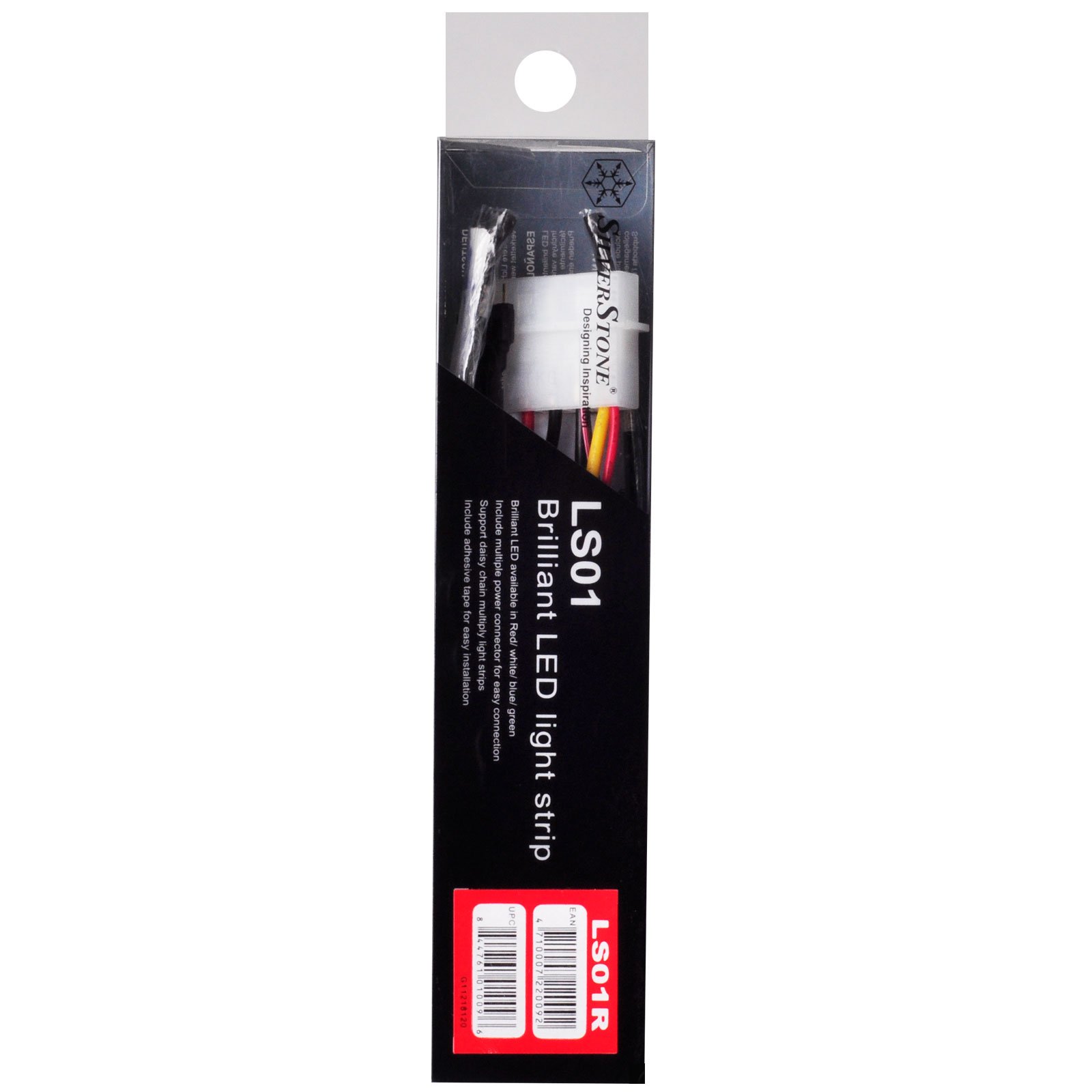 SilverStone Air Nexus LS01R LED Strip rot 30cm 15 LEDs