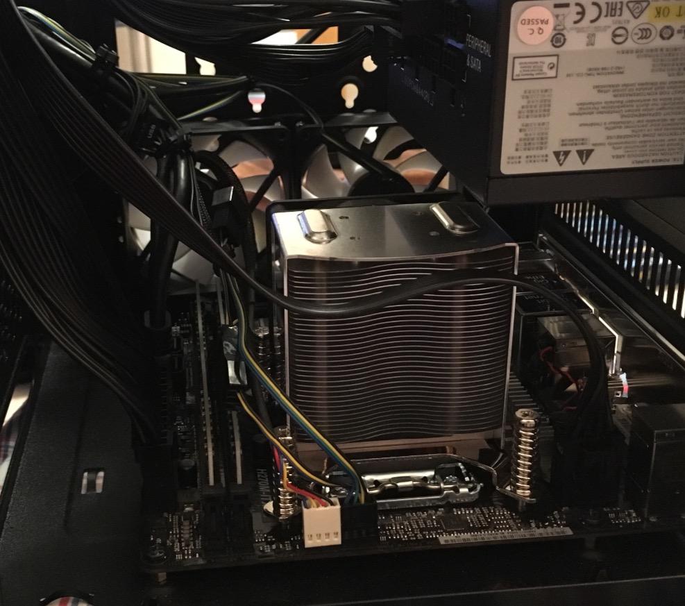 SilverStone Argon AR10-115XS CPU-Kühler Intel 115x 70mm