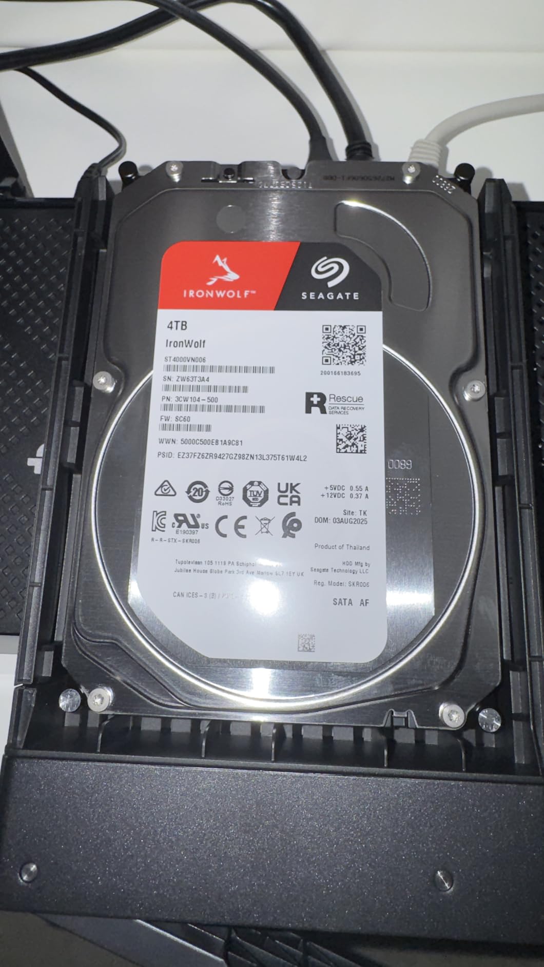 Seagate IronWolf ST2000VNZ03 NAS-Festplatte 2TB CMR