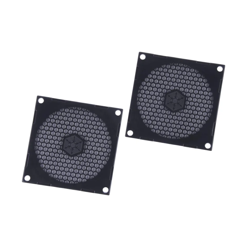 SilverStone FF81B 80mm Lüftergitter Staubfilter 2er Pack