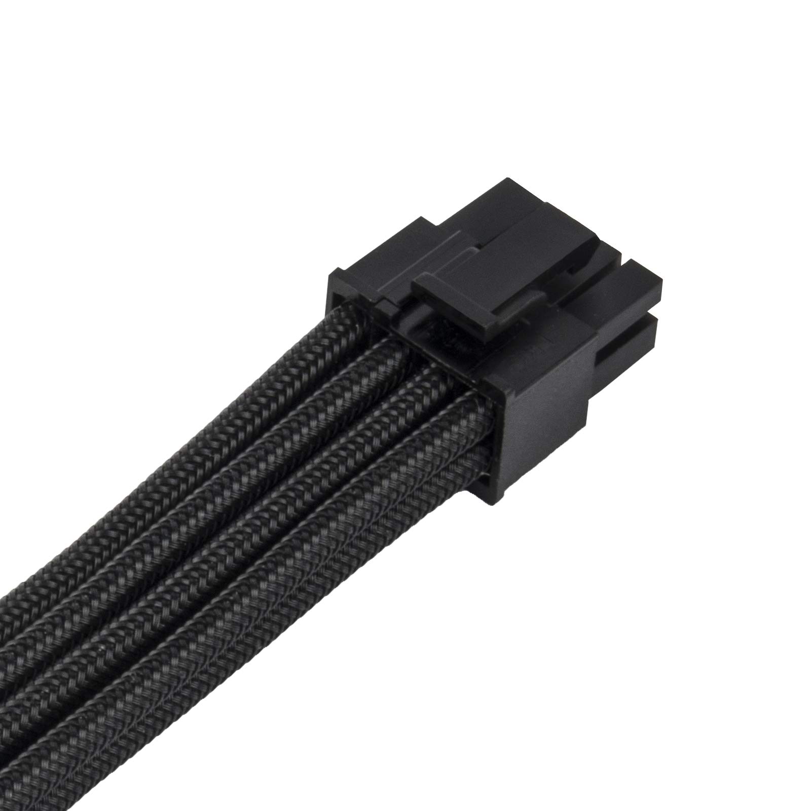 SilverStone PP07E-PCIB PCIe Kabel 8-Pin 6+2 schwarz 25cm
