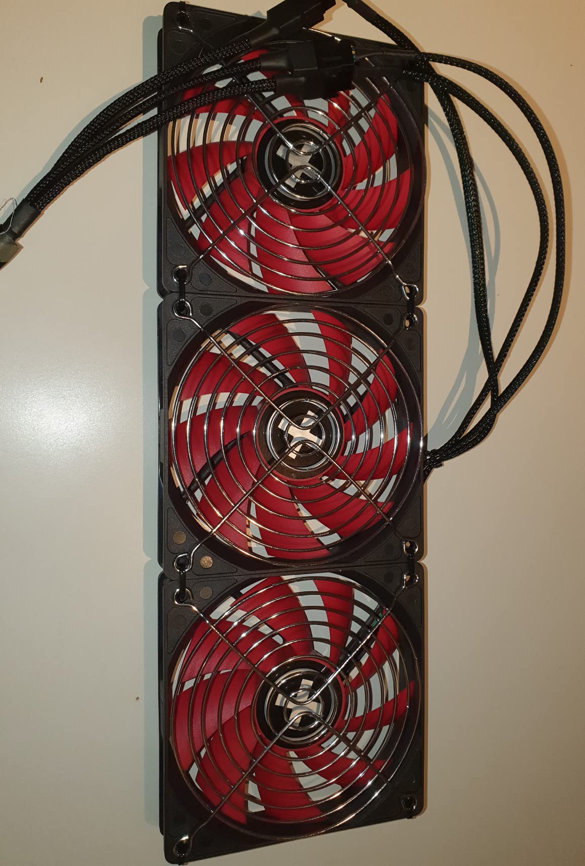 Xilence XPF120.R PWM Gehäuselüfter 120mm Rot leise