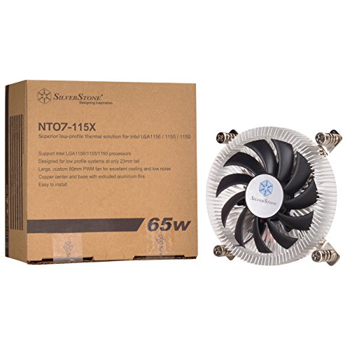 SilverStone Nitrogon NT07-115X CPU-Kühler Low-Profile 80mm