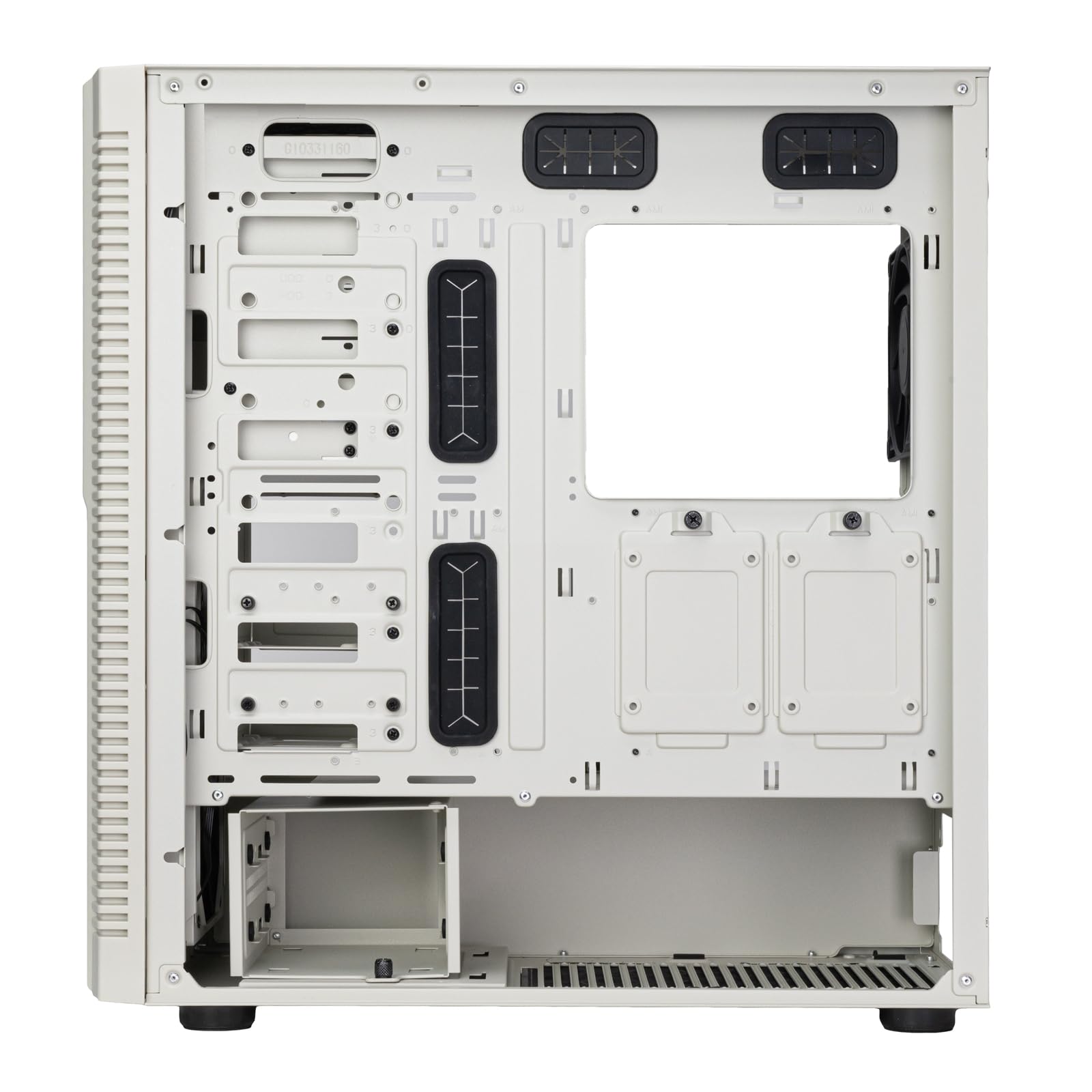 SilverStone FLP02 SST-FLP02W Tower-Gehäuse weiß Retro 360mm