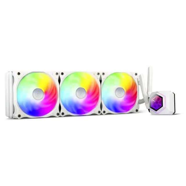 SilverStone Permafrost PF360W-ARGB Wasserkühlung 360mm weiß ARGB
