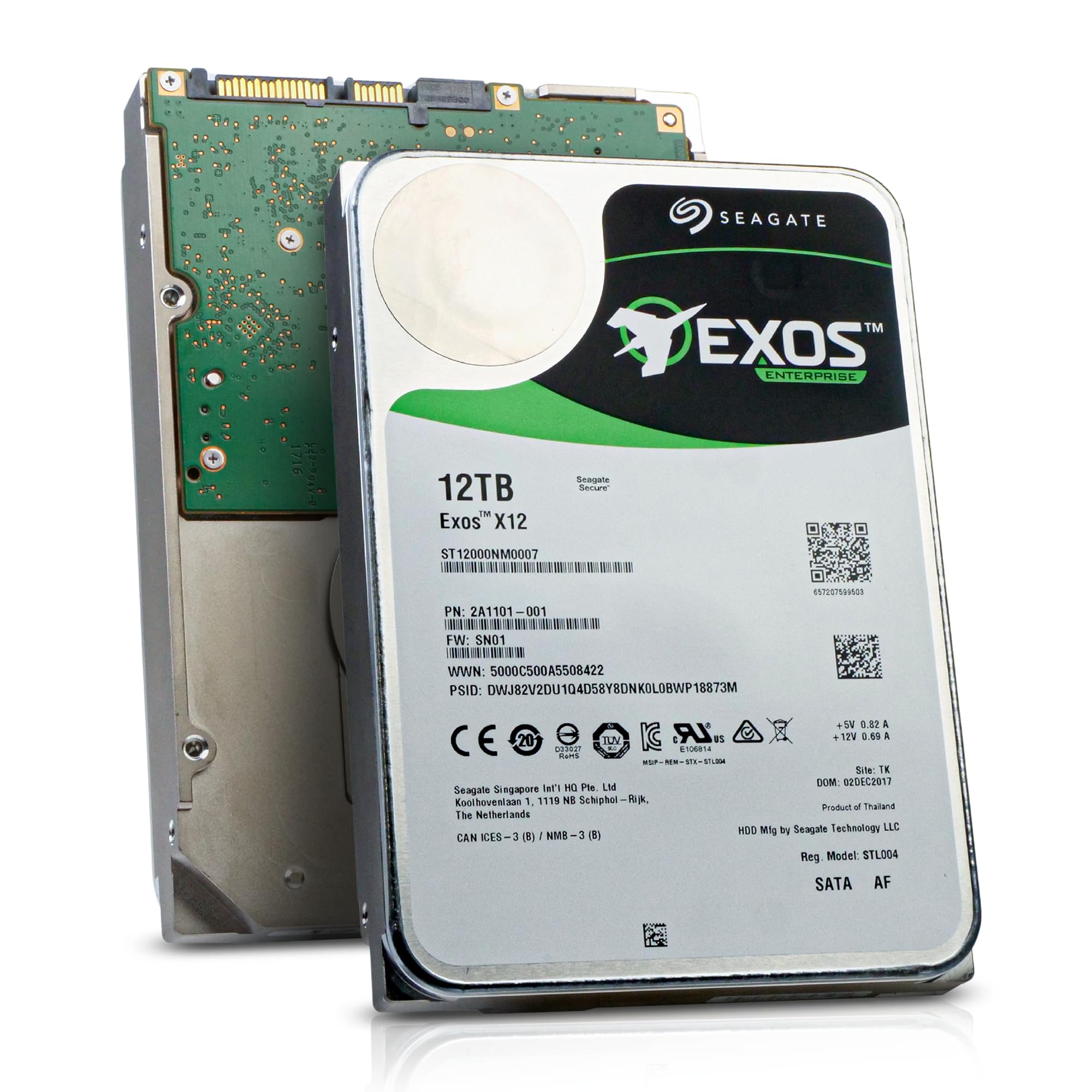 Seagate Exos 7E8 6TB Festplatte SATA Enterprise 512N