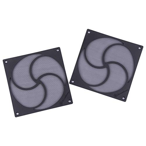 SilverStone FF144B 140mm Lüfterfilter magnetisch 2er-Pack