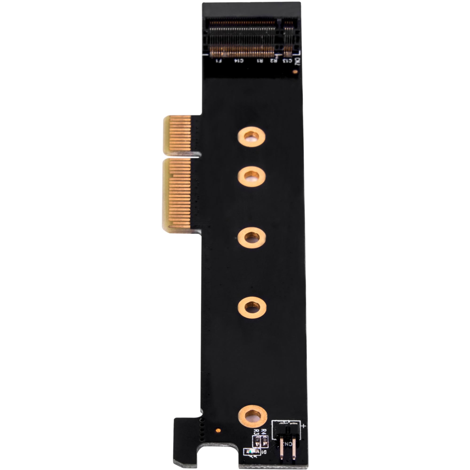 SilverStone ECM26 Case Storage M.2 NVMe auf PCIe x4 Adapter schwarz