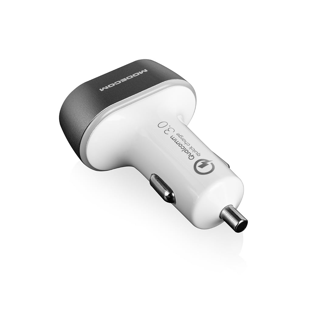 Modecom CU2C1 Kfz-Ladegerät schwarz 3-Port USB-C Quick Charge