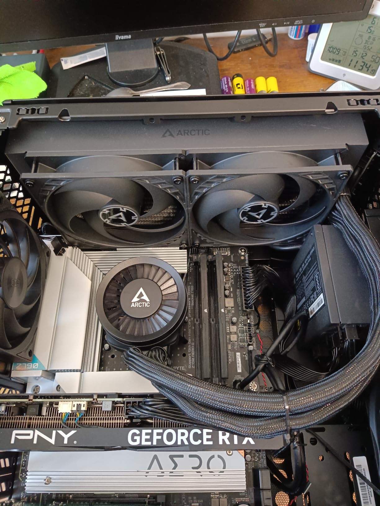 Cooler Master Qube 500 Flatpack PC-Gehäuse ATX schwarz
