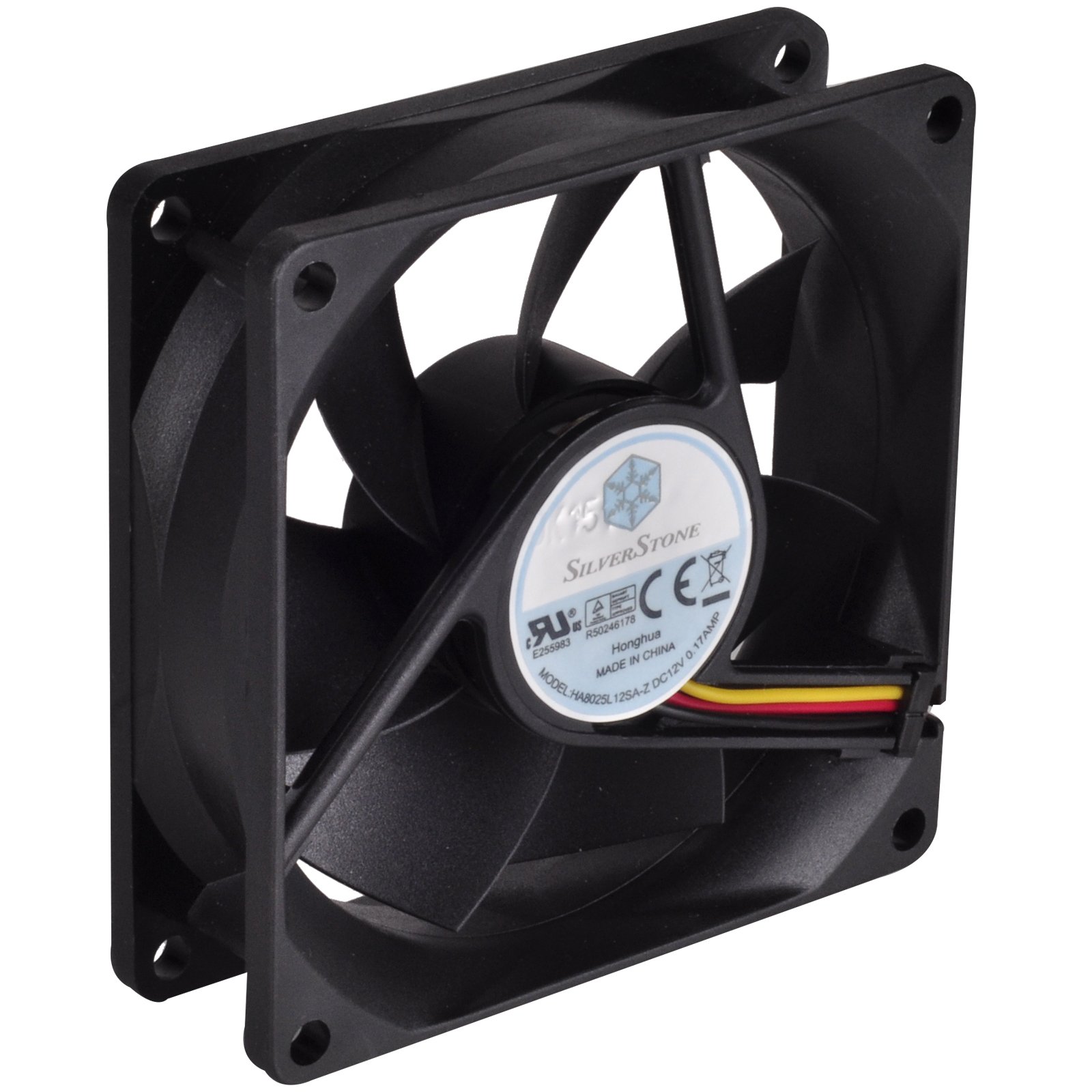 SilverStone FN SST-FN81 Lüfter 80mm schwarz leise
