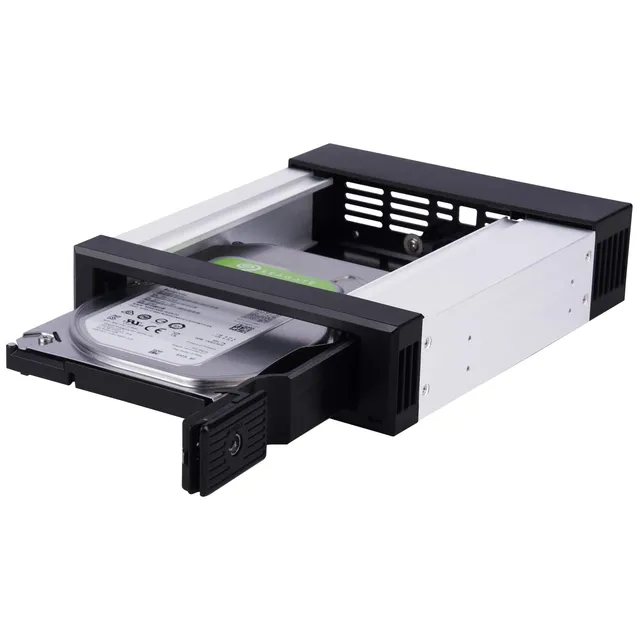 SilverStone FS301 Wechselrahmen 5,25 auf 3,5 SAS SATA Hot-Swap