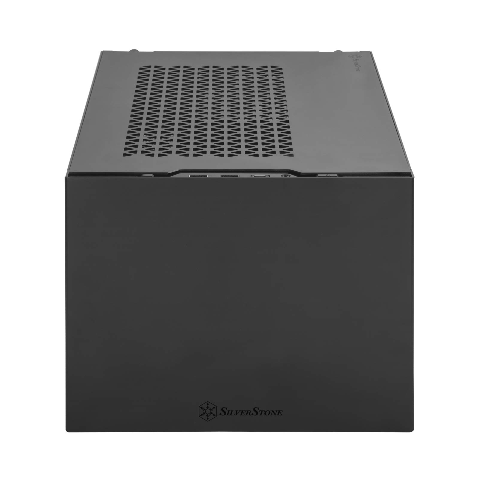 SilverStone SUGO SG15B Mini-ITX Gehäuse Cube schwarz